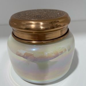 Anthropology scented volcano candle with safety matches